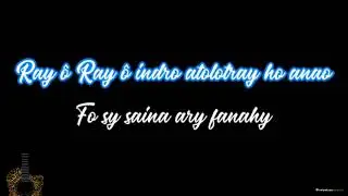 Tselatra - Rainay ô (FULL KARAOKE)