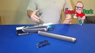 Tiny 10 Watt Bluetooth Soundbar With HUGE Sound!
