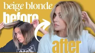 EASY Beige Blonde Tutorial- Step by Step with Formulas