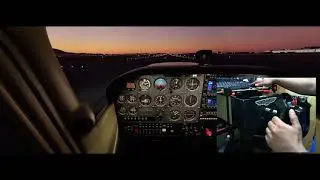 DIY Force Feedback Yoke on the MSFS's Cessna 172 Skyhawk(Take off, Trims, on the Auto Pilot)
