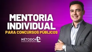 Mentoria para Concursos Método 4 2 | Acompanhamento Individual de verdade