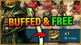Buffed Harvest Jack is INSANE & FREE for Everyone! +Account Giveaway [ Raid Shadow Legends ]