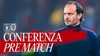 GENOA - REGGIANA | Conferenza prepartita | COPPA ITALIA FRECCIAROSSA 24/25