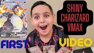 Crobat Shining Fates box *spoiler* Shiny Charizard Vmax!!! My first official YouTube video!