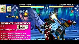Shadow Fight 3: New ELEMENTAL MARATHON - First Rewards, Ninjato & Knife Walkthrough !