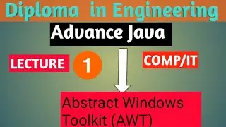 Advance Java | chapter no -1 | lecture -01 | Msbte Diploma | Comp/ IT Branch  | Sem - 5 |