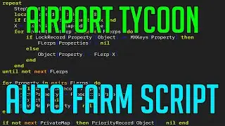 ROBLOX AIRPORT TYCOON | HACK/SCRIPT | AUTO COLLECT CASH, AUTO UPGRADE & MORE!