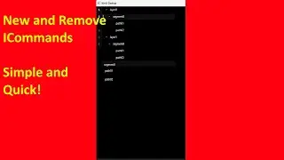 Windows App SDK The New and Remove Commands