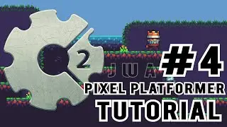Construct 2: How to make a Pixel Platformer #4 | Player State Engine | Jerementor
