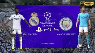 Real Madrid Vs Man City PS5 EA FC 25 Looks AMAZING on PS5   Realistic ULTRA Graphics Gameplay 4k HD