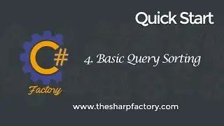Quick Start 4 - Basic Query Sorting