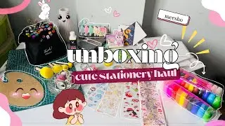 stationery haul 🎀| stationery pal haul ₹100😍| correction tape| cute  stationery from meesho