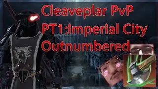 ESO StamplarPvP|  DESTROYING Zergs in IC without Jabs| Cleaveplar #1