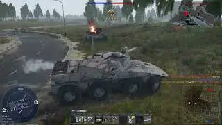 Rooikat105 gameplay in Wa Thunder