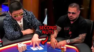 He's About To Snap Fold The Second NUTS?