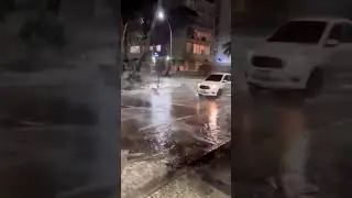🔴 Alerta Ressaca do Mar invade rua no Rio de Janeiro #shorts #fyp