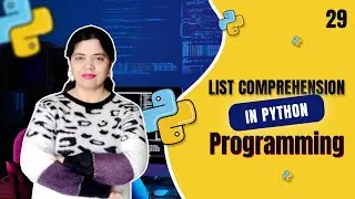 List Comprehension in Python | List Comprehension Python in Hindi | Crack IT with Anu - Tutorial #29