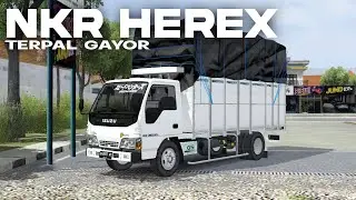 RILIS!! NKR HEREX GAYOR SUSPENSI REAL DEPAN BELAKANG || MOD BUSSID