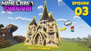 Building the STRONGEST Iron Farm Cathedral (#3)