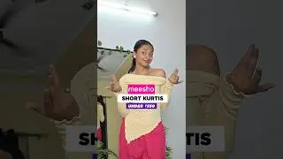 MEESHO ki short Kurtis 💘Only under ₹350👌🏻 