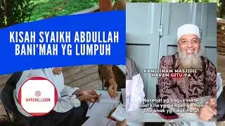Kisah Ulama Lumpuh Karena Doa Ayahnya