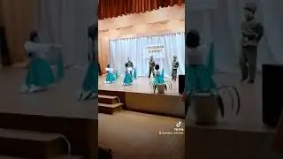Воспитанники детского сада "Подснежник" д. Идельбаково. Хореограф Айгуль Ахтарова. 23.02.2022 год