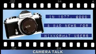 Nikkormat FT3: Nikon's One-Year Wonder - Camera Talk