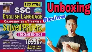 SSC English Review Unboxing, SSC CGL, CPO, CHSL, MTS, Stenographer, Constable GD English Language