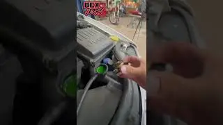 The absolute simplest way to check coolant level. 