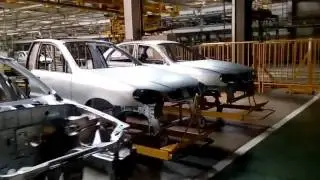 Мега завод ЗАЗ. Зварювальний цех.