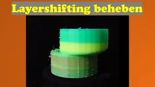 Der perfekte 3D Druck: Layershifting beheben