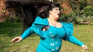 Shabnam Chaudry Run Scene Making In Pashto Song