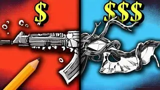 €10 vs €100 Custom Valorant Skins