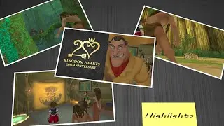 Jungle Madness - Kingdom Hearts 20th Anniversary Let's play - Ep.8 (Highlights)