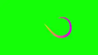 Infinity Loop Animation Green Screen