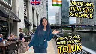 THINGS To Bring to  UK From INDIA [ IMPORTANT THINGS TO PACK ]  @MultiRICHA21