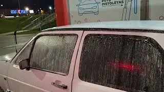 Putting away the VW Golf's for winter.