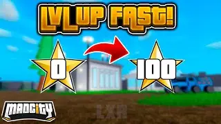 ⭐ Como Subir RÁPIDO de NIVEL En Mad City ⭐ | Season 6/7 - Roblox