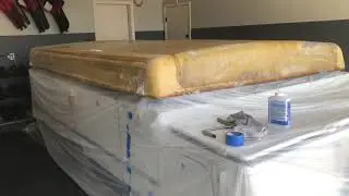 Pop-Up Trailer Roof Rebuild using T-Rex Liner
