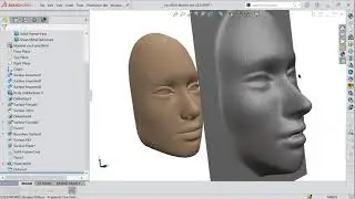 SolidWorks Deform tool - Surface Push with precision and detail