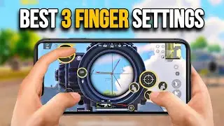 3 finger claw pubg mobile | bgmi 🔥 best controller with sensitivity & code ✅