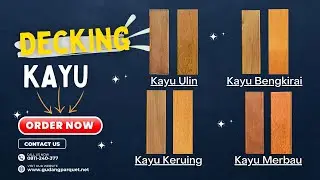 4 Jenis Decking Kayu Ini, Anti Air, Anti Rayap, & Anti Jamur