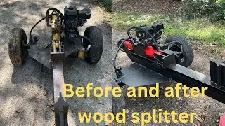 I Restored A 40-Year-Old homemade wood splitter