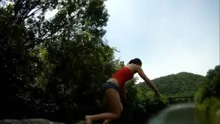 Peace Rock Cliff Jump (GoPro HD)