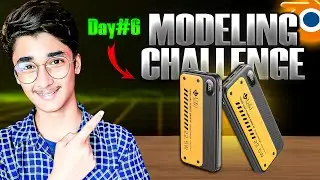 DAY #06: 3d Modeling In Blender Challenge