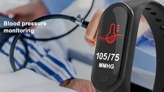 Новый умный фитнесс-браслет M4