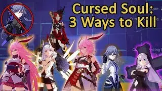 Honkai Impact 3: Cursed Soul 3 Ways + Analysis (31680, 32960, 33984, +20%) | Memorial Arena Expert