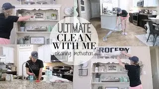 ULTIMATE CLEAN WITH ME 2018 |  MAJOR CLEANING MOTIVATION