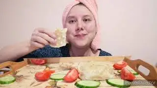 МУКБАНГ МАНТЫ И ОВОЩИ /MUKBANG MANTI AND VEGETABLES /