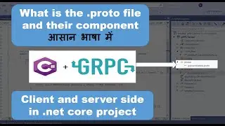 [gRPC #3] What is the proto and their components in grpc with .net core c#